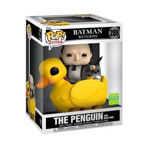 2022 Summer Convention Exclusive Funko Pop! Rides: The Penguin & Duck Ride